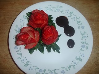 Strawberry Carving Ideas